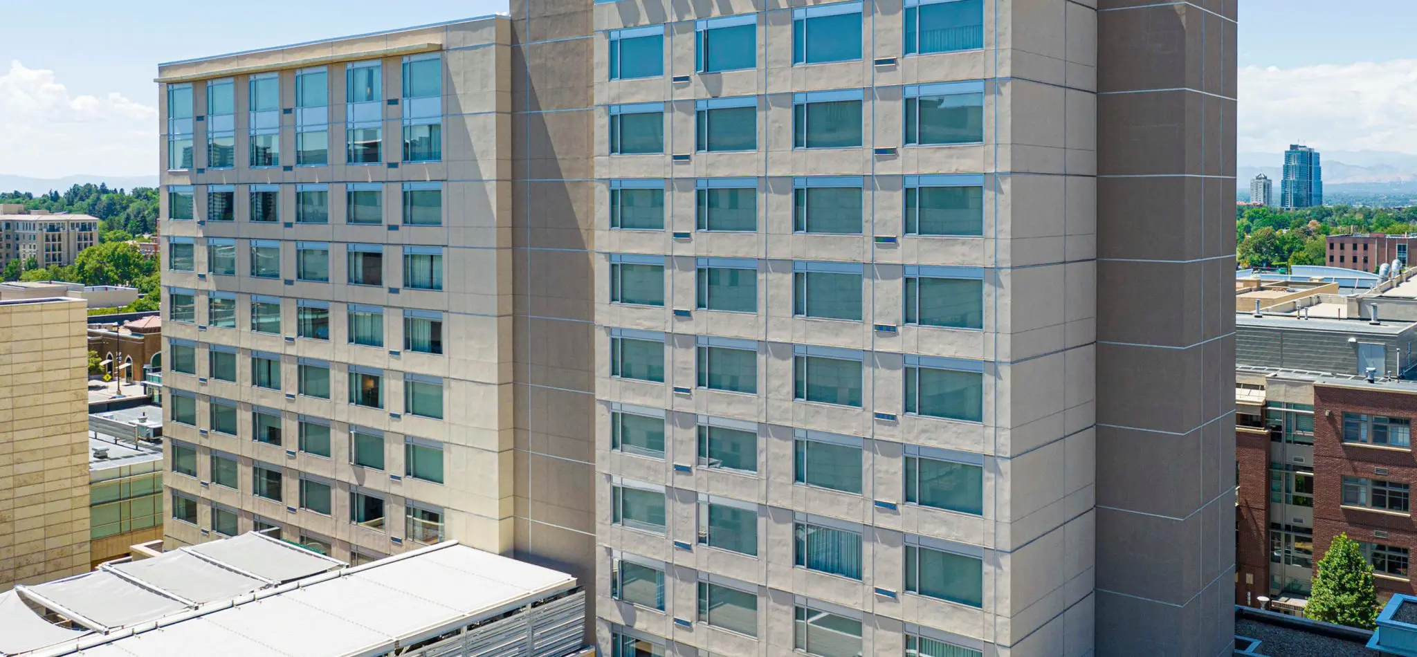 Rendering of building