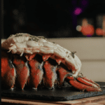 Lobster tail, showcasing a bounty of seafood