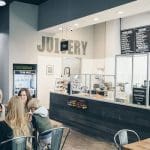 Interior of Clean Juice in Cherry Creek North, Colorado
