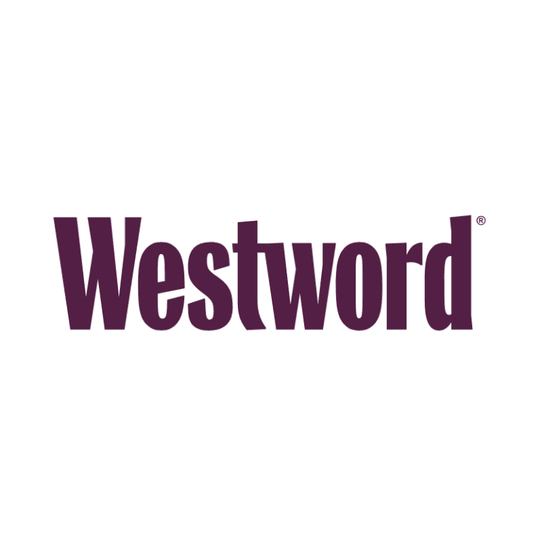Westword logo in purple on a black background.